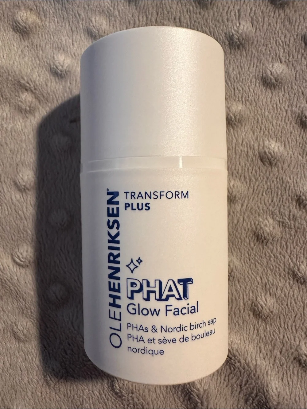 Ole Henriksen PHAT Glow Facial - White Cream Packaging